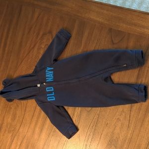 Old Navy Zip Up Long Sleeve Onesie